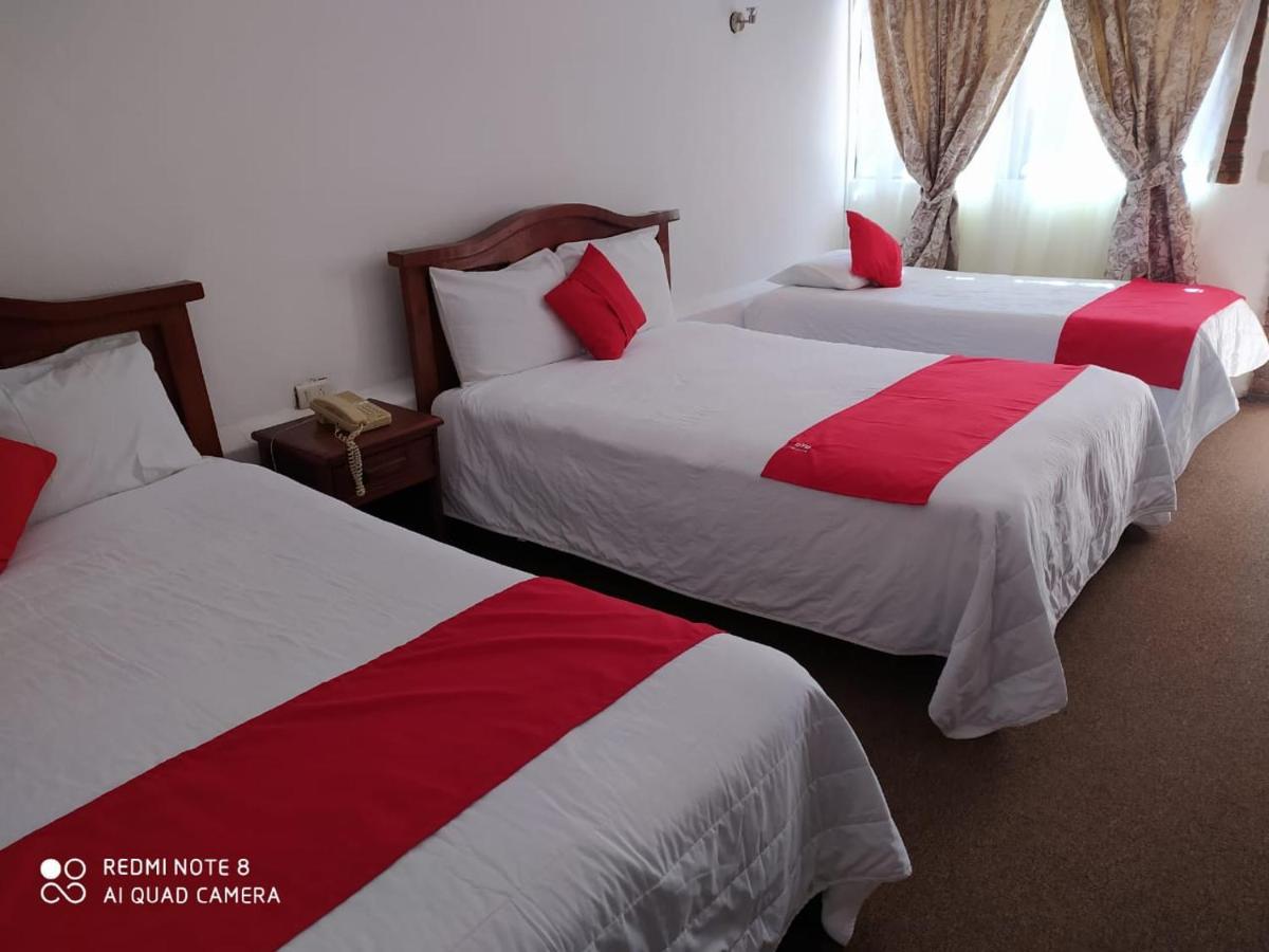 Hotel Montecarlo Ciudad Serdan Buitenkant foto